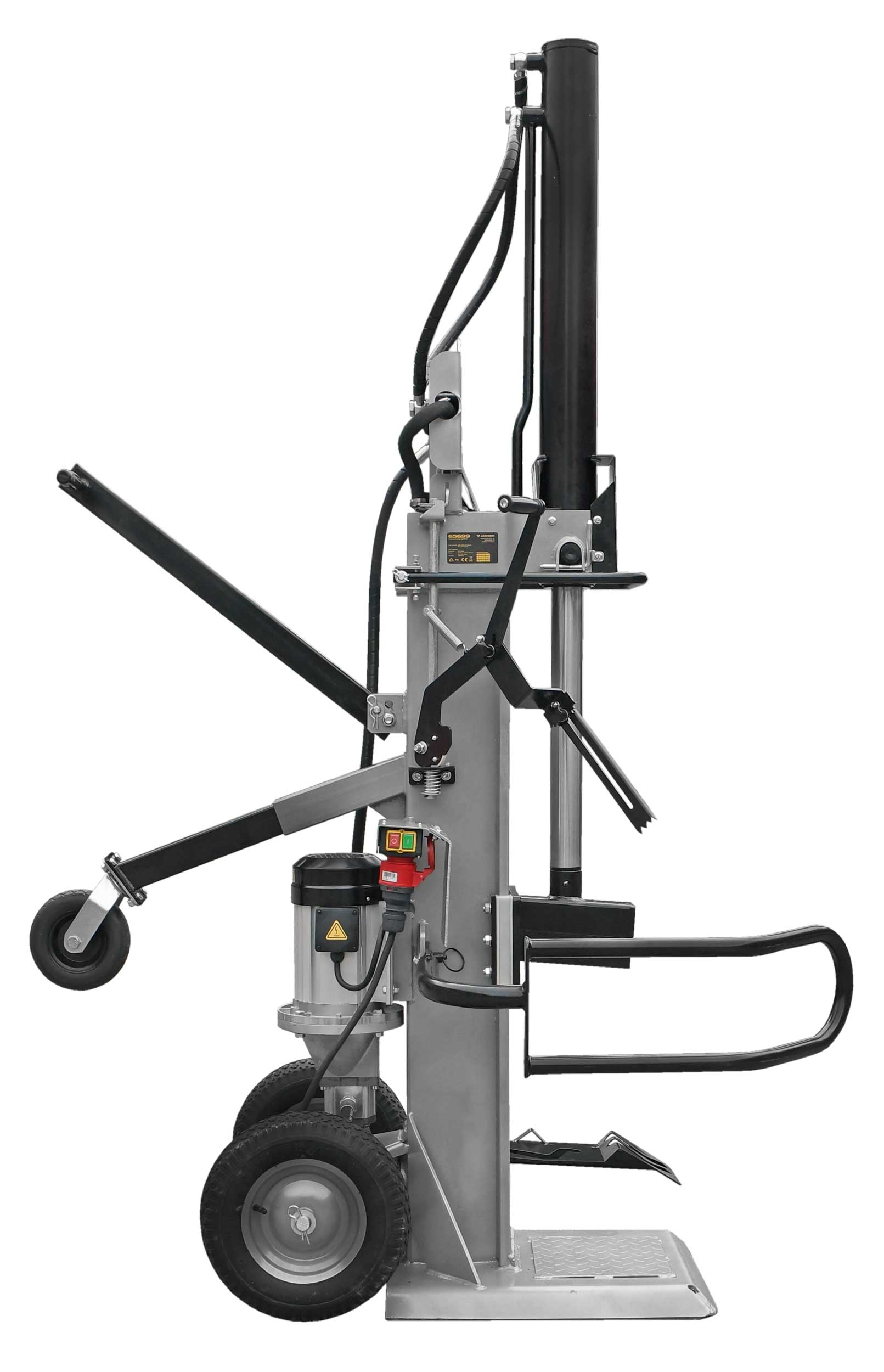 Holzspalter Jansen TS-22E, 22 t mit Stammheber, Elektromotor 5 kW