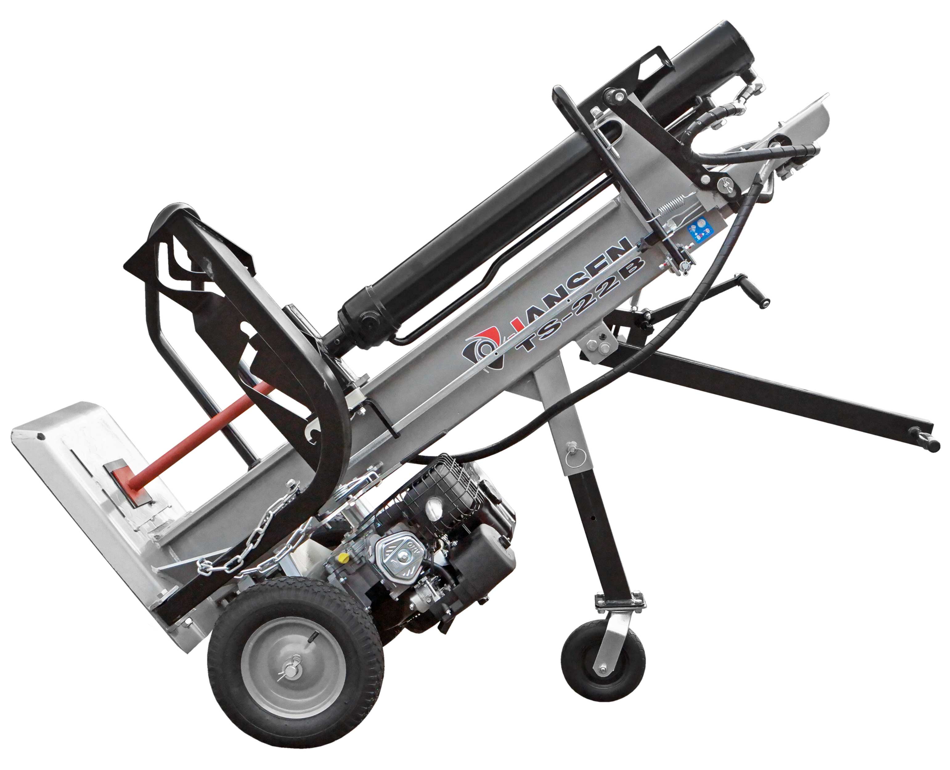 Holzspalter Jansen TS-22B, 22 t, inkl. Stammheber, 10PS Briggs&Stratton