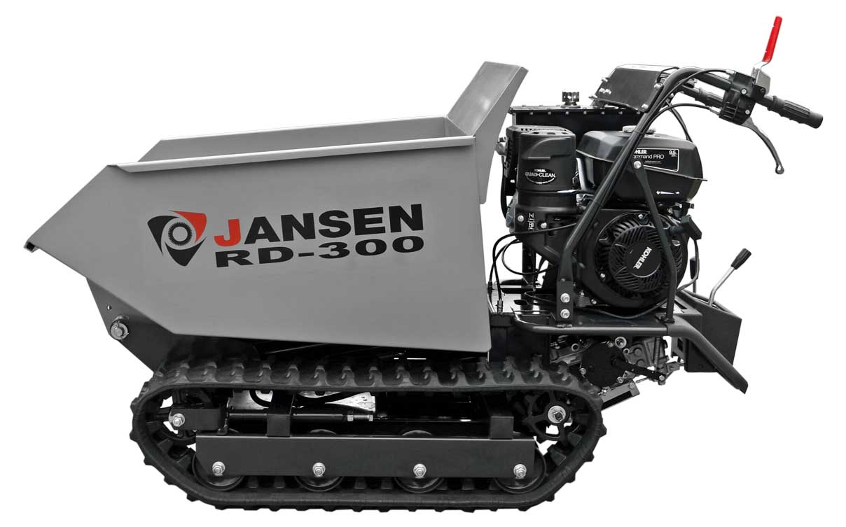 Raupendumper Jansen RD-300, hydr. Mulde, Benzinmotor, Briggs&Stratton