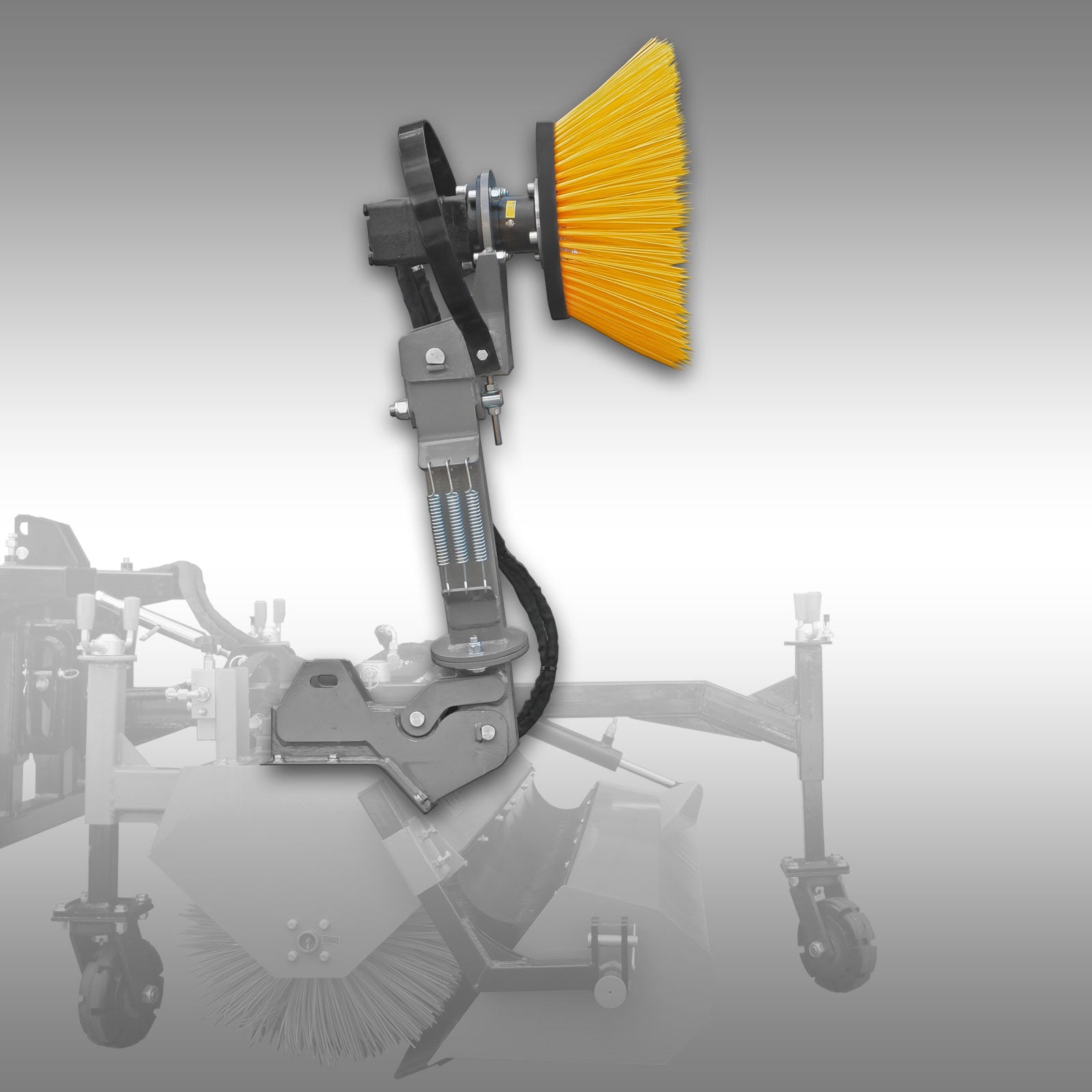 Seitenkehrbesen für Traktor Kehrmaschine Jansen JK-200! Hydraulisch
