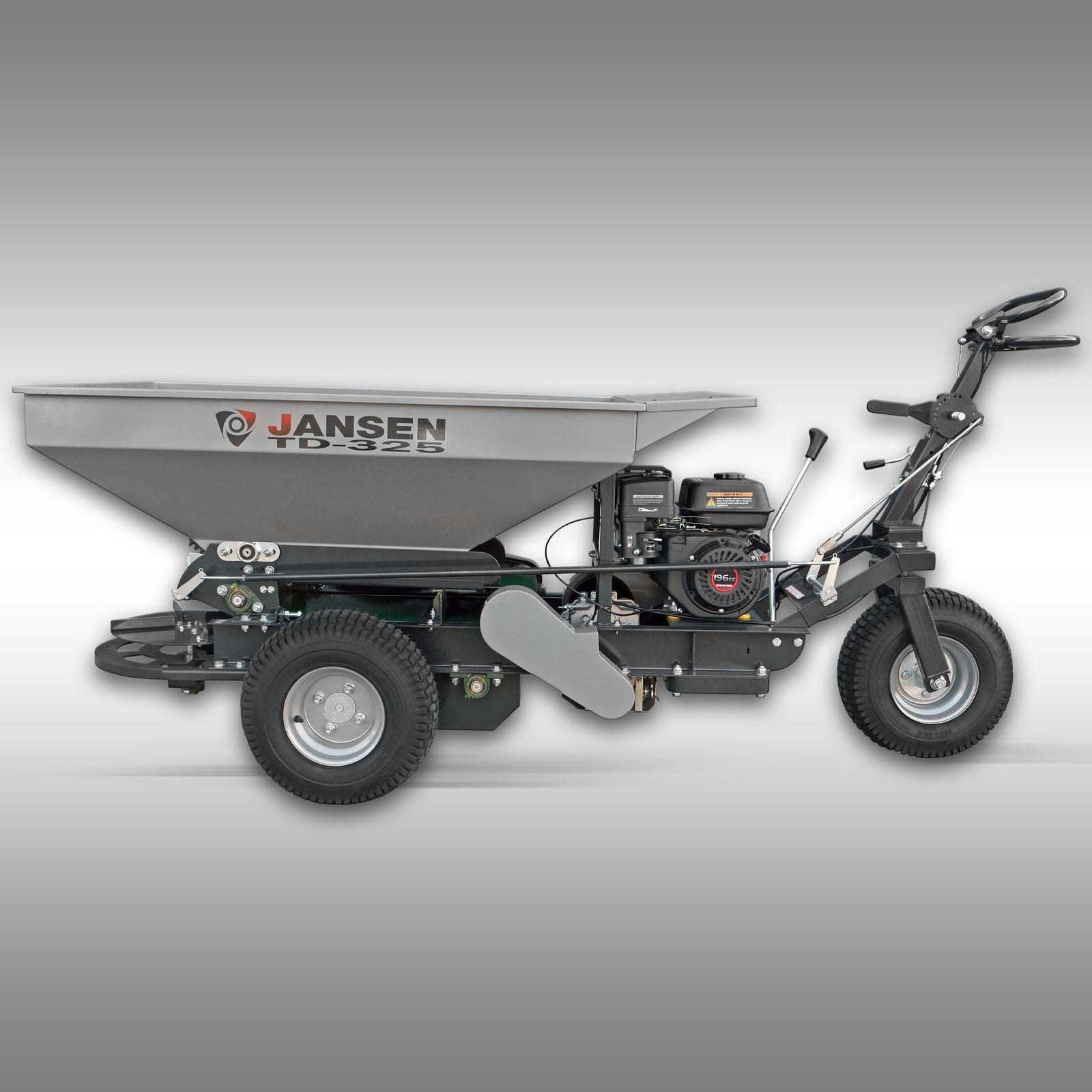 Rasenbesander Jansen TD-325, Topdresser, Düngerstreuer, Sandstreuer