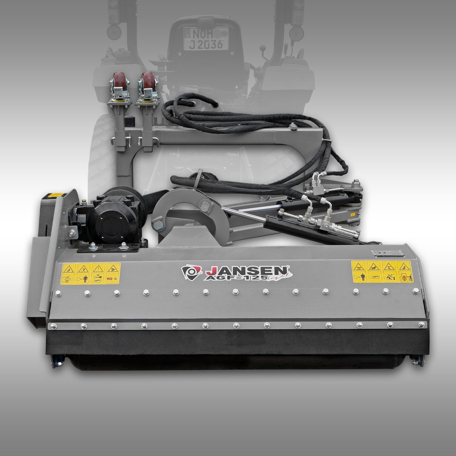Böschungsmulcher Jansen AGF-125 LIGHT, leichte Ausführung, Mulcher