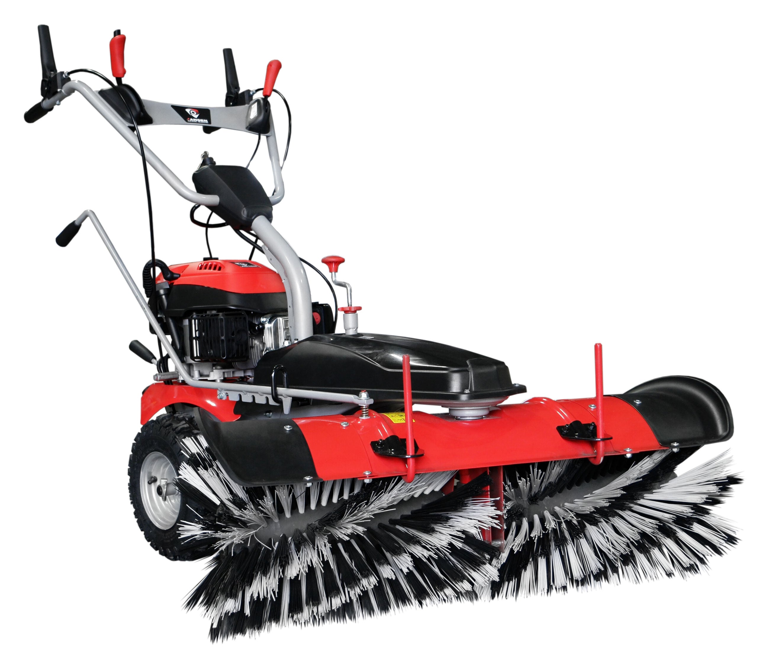 Kehrmaschine Jansen MKB-500E inkl. Schneeschild+Behälter+E-Starter