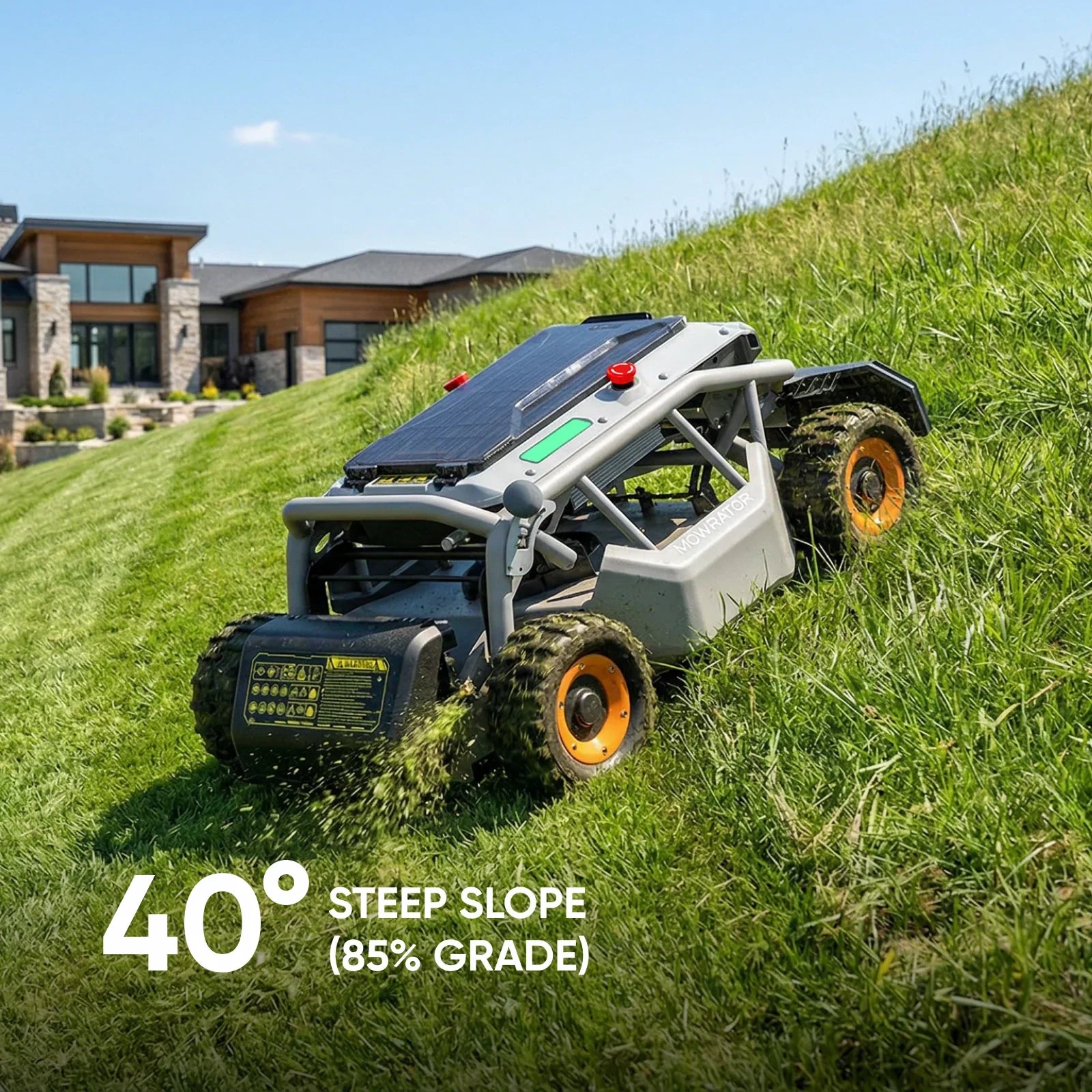 Mowrator S1 4WD/Allrad 85 % Steigung