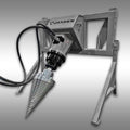 Kegelspalter Jansen JSK-500-EURO, Spaltkegel, Drillkegel, Holzspalter