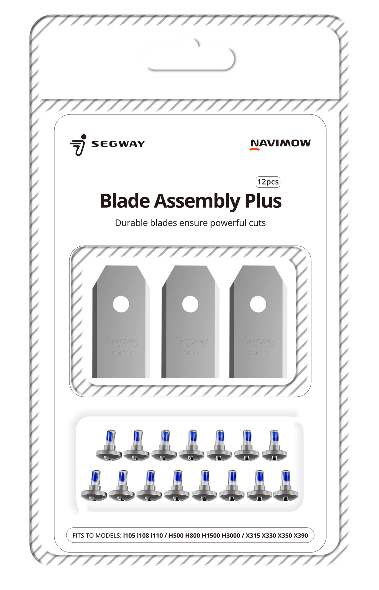 Navimow Long-Life Messerklingen - 12 Stück