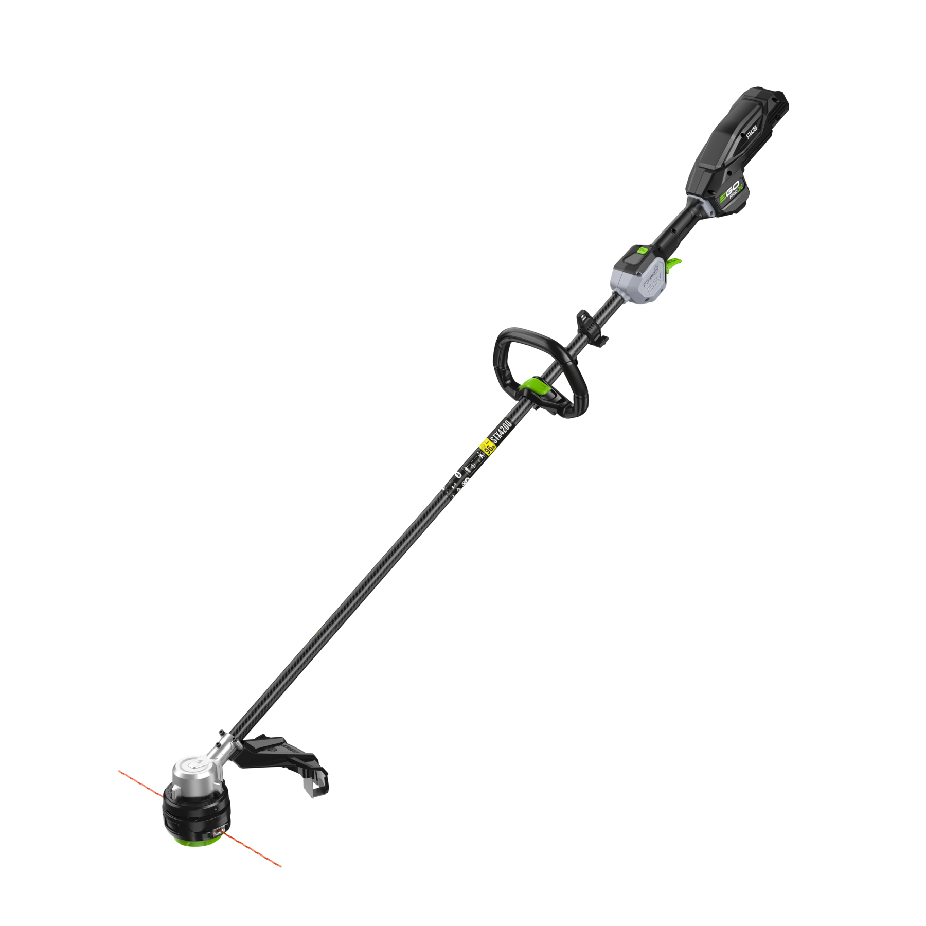 STX4200_42cm Schnittbreite, 2,4mm Faden, 3-Stufige Geschwindigkeitsvorwahl, Rundgriff, Bump-Feed Funktion, Rapid Reload