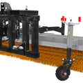 Traktor Kehrmaschine Jansen JK-200, Euroaufnahme, KAT.1+2, Palettengabel