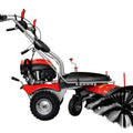 Kehrmaschine Jansen MKB-500E inkl. Schneeschild+Behälter+E-Starter