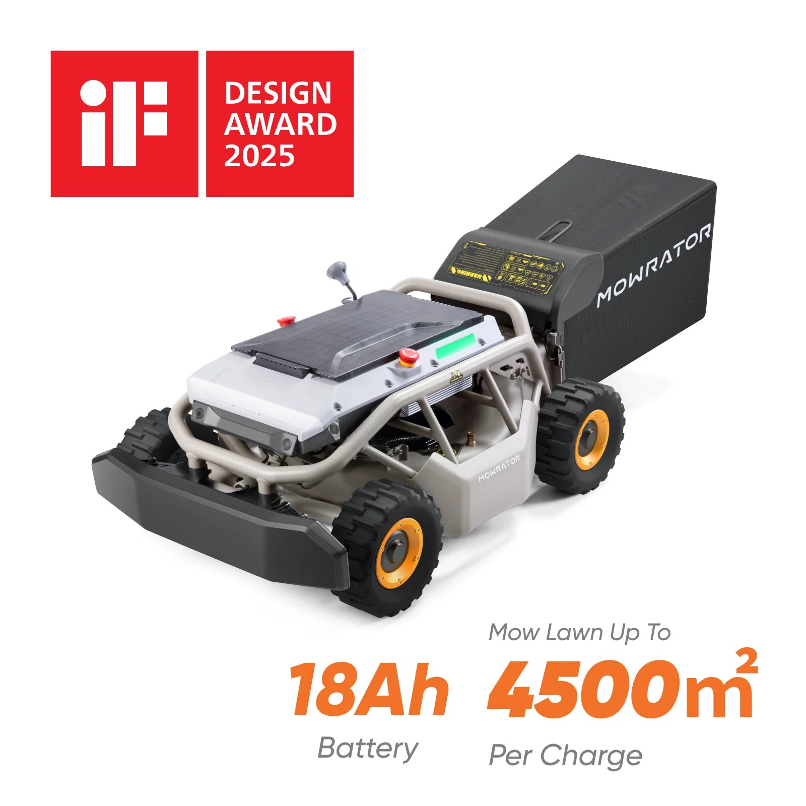 Mowrator S1 4WD/Allrad 85 % Steigung